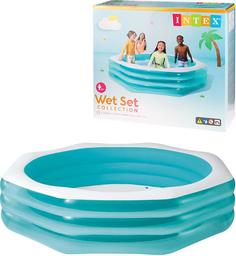 Надувной бассейн INTEX 58492NP, восьмигранный