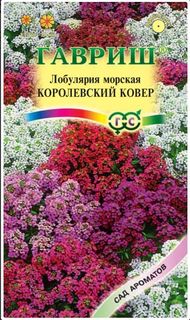 Семена Лобулярия Королевский ковер Гавриш 634262 0.05г Сад ароматов