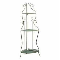 Подставка для цветов Anxi jiacheng угловая 40 x 137 см оливковая