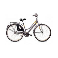 Велосипед CAPRIOLO CITY AMSTERDAM LADY 28 1 X 3, STEEL 18 графит