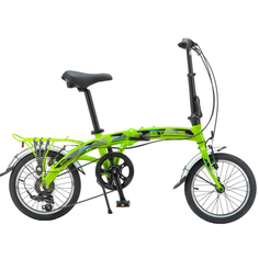 Велосипед складной Stels 16" Pilot 370 (LU090542) зеленый