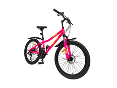 Велосипед ACID Q 245 D 24" рама 13" розово-желтый