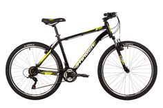 Велосипед 26 Горный Stinger Caiman (2023) Количество Скоростей 21 Рама Сталь 18 Чёрный Sti