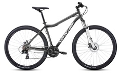 Велосипед Forward Sporting 29 2.0 D 2022 19" черный/белый