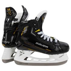 Коньки хоккейные BAUER SUPREME S22 M5 PRO JR -1.5 EE размер 33 Бауэр