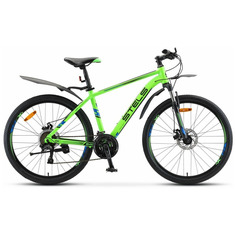 Горный (MTB) велосипед STELS Navigator 640 MD 26 V010 (2020) зеленый 17"