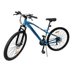 Велосипед горный MAXIT D290-BX 2024, рама 17", 21 скорость, синий хром