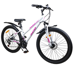 Велосипед горный ACID Q 250 D рама 14,5" White Violet