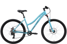 Велосипед STARK Luna 27.2 D 2024 морозный-серый 14"
