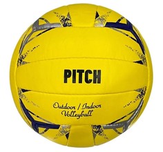 Волейбольный мяч ECOS Volleyball PITCH размер №5, 18 панелей, ручная сшивка, ПВХ, 1 шт.