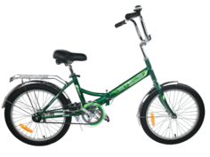 Велосипед складной Stels Pilot 410 C 20" рама 13,5" зеленый