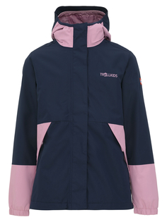 Куртка Детская Trollkids Kjerak 3 In1 Navy/Mauve (Рост:152)