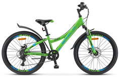 Велосипед Stels Navigator 430 MD 24 V010 2023 11.5" зеленый