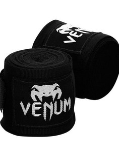 Бинты боксерские Venum Kontact, чёрный, 4 метра