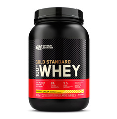 Optimum Nutrition 100% Whey Gold Standard (819-907 г), 907 г, вкус: банановый крем