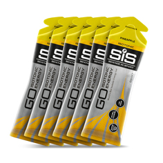 Гель изотонический углеводный, SiS GO Isotonic Energy Gels, 6х60мл., вкус Ананас