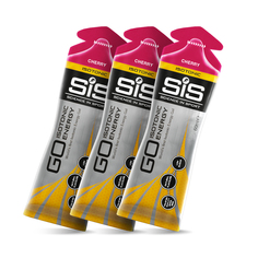 Гель изотонический углеводный, SiS GO Isotonic Energy Gels, 3х60мл., вкус Вишня
