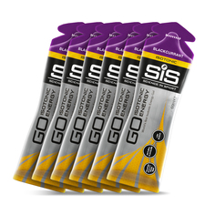 Гель изотонический углеводный, SiS GO Isotonic Energy Gels, 6х60мл., вкус Черная смородина