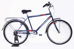 Велосипед STELS Navigator-250 V 26" Z010 LU101712 LU095301 19" Темно-синий 2023