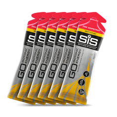 Гель изотонический углеводный,SiS GO Isotonic Energy Gels, 6х60мл., вкус Розовый грейпфрут