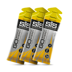 Гель изотонический углеводный, SiS GO Isotonic Energy Gels, 3х60мл., вкус Ананас