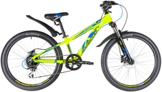 Велосипед Novatrack 24AHD.EXTREMEHD.13GN20 салатовый