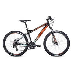Велосипед Forward Flash 26 2.0 disc Черный/Оранжевый 19" RBKW1M16G019