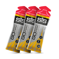 Гель изотонический углеводный,SiS GO Isotonic Energy Gels, 3х60мл., вкус Розовый грейпфрут