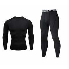 Термобелье мужское комплект Pro Combat бархат р.L/155, черный