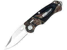 Нож складной AccuSharp Folding Sport Knife нержавеющая сталь рукоять алюминий камуфляж