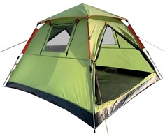 Палатка 3-местная MirCamping автоматическая 930 green