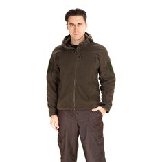 Куртка демисезонная Huntsman Камелот ткань Polarfleece цвет Хаки 52-54/182