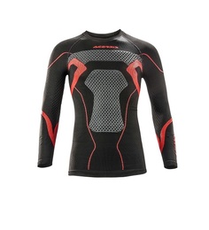 Термобелье кофта мужская Acerbis X-body winter technical underwear р.L/XL, Black/Red