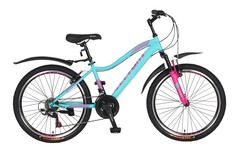 Велосипед горный подростковый VELTORY 24V-4007 2024 от 9 до 13 лет, рост 130-150см