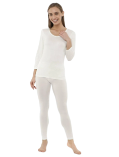 Термобелье MacroWoman MW3571 женское кальсоны р.XL, White
