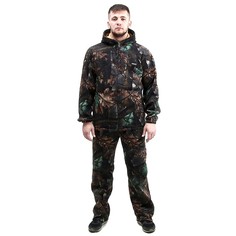 Костюм флисовый 9342569 р.50/182, камуфляж лес No Brand