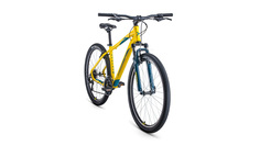 Велосипед Forward Apache 27,5" 1.0 AL 2021 года рама 17" желто-зеленый