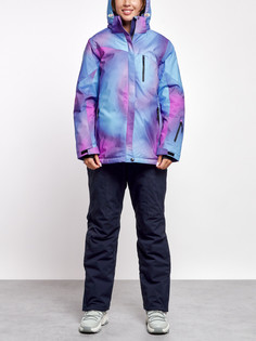 Горнолыжный костюм женский CHUNMAI AD03936F, фиолетовый 60