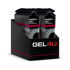 Гель энергетический углеводный с кофеином GEL4U, вкус Вишня, 30х60 гр.