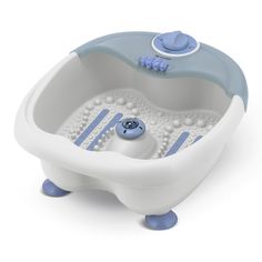 Гидромассажная ванночка для ног Vitek 1381-VT-02, белый, синий