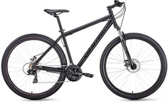 Велосипед Forward Sporting 2.1 D 29 2022 19" черный мат./черный