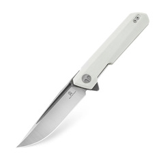 Нож Bestech Knives складной BMK01G Dundee, рукоять белый G10, клинок D2