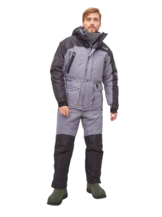 Зимний костюм для рыбалки Canadian Camper Denwer Pro р.L(48-50/170-176), Black/Gray