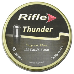 Пули для пневматики RIFLE Field Series Thunder 5,5 мм 1.64 гр 200 шт