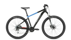 Горный велосипед Format 1414 27.5 (2023) Чёрный, Синий 17"