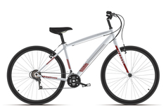 Комфортный велосипед Stark Terros 28.2 V (2024) Белый, Красный, Серый 16"