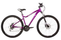 Женский велосипед Stinger Vega Evo 27" (2021) Фиолетовый 17"