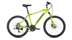Горный велосипед Forward Hardi 26 2.1 D (2022) Желтый, Чёрный 18"