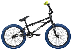 Велосипед Stark BMX Madness BMX 2 (2024) Чёрный, Серебристый, Синий 20