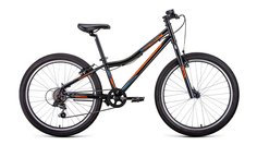 Велосипед FORWARD Titan 24 1.0 FR -23г. (12" / черный )